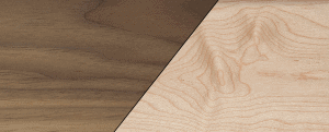 Walnut Coffee Finish/Maple, Clear Lacquer