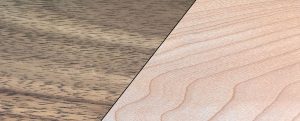Walnut/Maple, Matte Lacquer